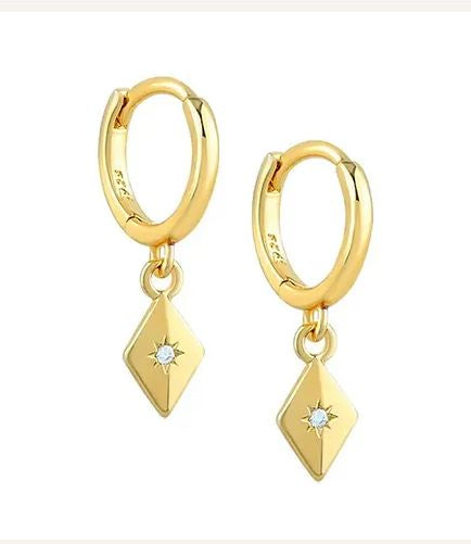 Aina Earrings - Gold