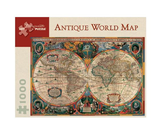 Jigsaw Puzzle - Antique World Map : 1000 pc