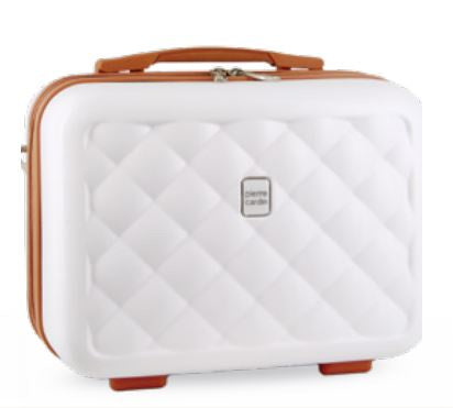 Vanity Case - Quilted white