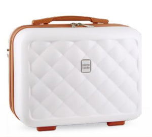 Vanity Case - Quilted white