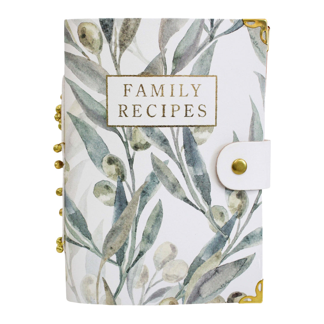 Leather Notebook - Family Recipes