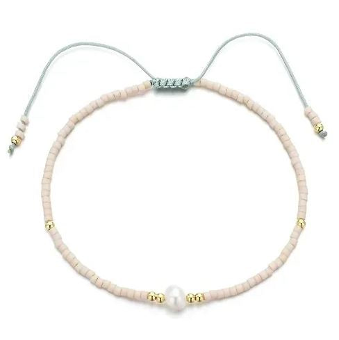 Pearly Bracelet - Blush