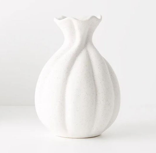 Vase - Hana 25.5x18cm - White