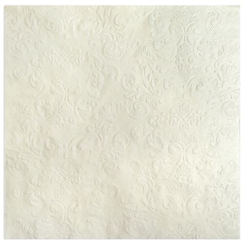 Napkin - Embossed White