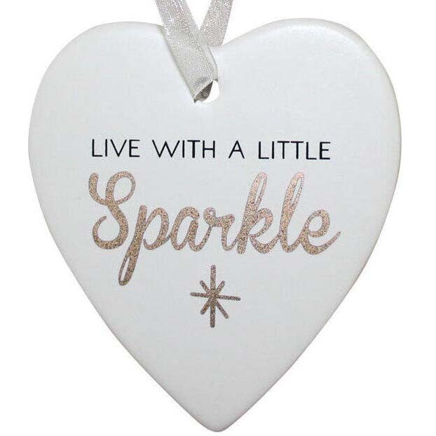 Hanging Heart- Sparkle