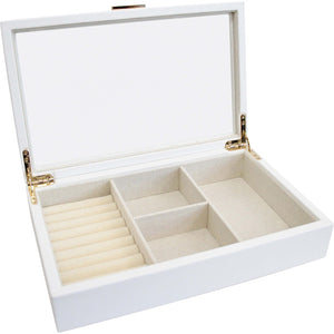 Jewellery Box - LRG White