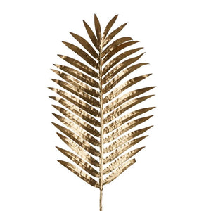 Palm leaf- gold